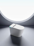 ZUN Smart Toilet with Built-in Bidet Seat, Tankless Toilet with Auto Lid Opening, Closing and Flushing, W1667P177231