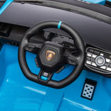 ZUN Lamborghini Huracan Sto 24V Kids Electric Ride-On Drift Car: Speeds 1.86-5.59 MPH, Ages 3-8, Foam W1578P210769