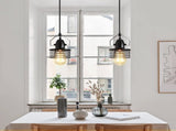 Industrial Black Pendant Light Metal Cage Pendant Lights Dining Room Hanging Lighting Spring 77757571