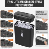 10-Sheet Strip Cut Paper, P-2 Security Level with 3.17-Gallon Basket, CD & Credit Card 70278302