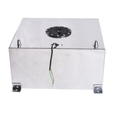 15 Gallon 60L Universal Aluminum Fuel Tank Oil Level Sensor Silver 74997680