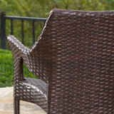 Outdoor Resin Chair, 52637.00MBRN KD MP4 N769P245633B
