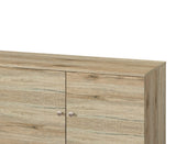 Amidon TV Stand TVs up to 63", with 2 Storage Shelves& 1 Cabinet, Modern Entertainment Centre B2735P297799