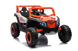 ZUN ride on car, kids electric UTV car, 2 Seat Ride On Car for Kids,12V Ride On UTV Toy,4WD Electric Car W1760P145698