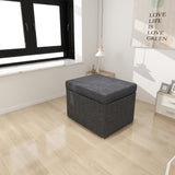 Folding Ottoman Bed with Adjustable Backrest, Modern Futon Couch, Convertible Chair into Sofa Bed W1935P256906