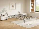 DIY Cabinet Folding Bed Queen Size Vertical Murphy Wall Bed Hardware Kit,Grey Bed Frame W5290P457894
