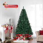 ZUN 6 FT Pre-lit Artificial Christmas Tree, Hinged Xmas Pine Tree with 1000 Branch Tips, 350 Lights and 25437080