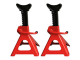 1 Pair of 3 Ton Jack Stands Red 18093196