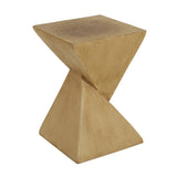 GEOMETRIC MGO SIDE TABLE,LIGHT NATURE COLOR N770P262073N