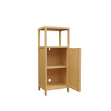 41 inch multi-scene use large capacity single door locker with one shelf W2207P308723