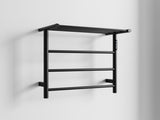 Heated Towel Rack with Top Shelf, 3-Bar Towel Wall Mounted Warmer for Bathroom with Intelligent 32869140
