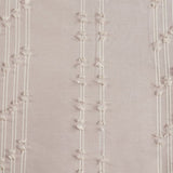 3 Piece Cotton Jacquard Comforter Set Blush Full/Queen B03596418