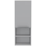 ZUN Mila Bathroom Cabinet, Two Internal Shelves, Two External Shelves, Single Door -White B20091955