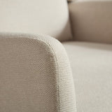 26.18" Wide Modern Accent Chair,Polyester Blend High Back Reading Chair ,Upholstered Armchair Club W1852P216108