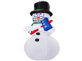 Shaking Snowman Inflatable 5.6ft, 190D Polyester Christmas Yard Decor with 3 LED Lights, US Plug 12V 78981445