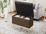 Modern Storage Ottoman Bench Upholstered Bedroom Bench Entryway Storage Ottoman Tufted Ottoman Bench N719P305620E