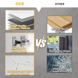 Modern 39x28 inches bathroom cabinets, medicine cabinets with mirrors and LED lights, bathroom 95799541