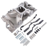 ZUN 4150 EFI Single Plane Intake Manifold with Fuel Rail for Chevy Small Block Gen I 41329476