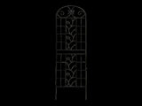 2 Pack Metal Garden Trellis 86.7" x 19.7" Rustproof Trellis for Climbing Plants Outdoor Flower 64001647