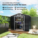 Outdoor Garden Storage Shed Tool House Not Supported 35265787