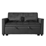 Convertible Sofa Bed,3-in-1 Pull Out Couch Bed with Reclining Backrest and Pillows,Sofa Bed Chair W2941P243734
