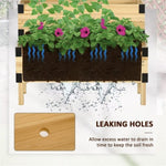 ZUN Wooden Planter、Flower shelf,Wood Planter Box 41704676