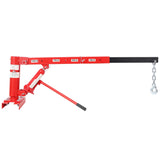 1000lbs Capacity Pickup Truck Extra Hoist Lift Load Jib Crane,Extension Lock Position Swivel Base W465P257466