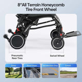 21" Lightweight Carbon Fiber Electric for Adults, 20 Miles Long Range Motorized 11396368