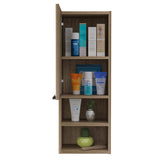 ZUN Milwaukee Medicine Cabinet, Two Shelves, Single Door Cabinet, Two Interior Shelves B128P148745