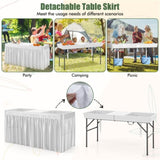 5 FT party picnic table/double sink ice cooling table 18397469