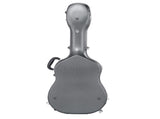 41" Folk Guitar ABS Molded Carrying Case Fits Most Acoustic Guitars Microgroove Grayish Blue 59331234