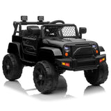 Dual Drive 12V 4.5A.h with 2.4G Remote Control Jeep Black 07310911