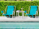 Folding Beach Chair Set of 2 for Adults, 4 Position Portable Backpack Foldable 75823407