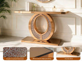 Artisan Crafted Mirrored Accent Table, High Quality Build For Every Interior Scene W3836P538650