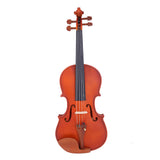 GV101 4/4 Acoustic Matt Violin Case Bow Rosin Strings Shoulder Rest Natural 42402082