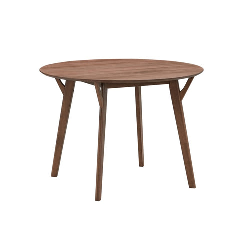 ZUN 42.01 Inch Saving Place Table,Wooden Dining Table 4 Persons,Modern Design Round Kitchen Table W2582P197668