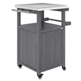 Outdoor Bar Cart Grill Table 87201380