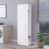 Greenville 2-Door 6-Shelf Tall Storage Cabinet White B062103270
