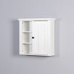 ZUN Bathroom Wooden Wall Cabinet with a Door 20.86x5.71x20 inch 03968615