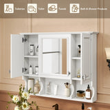 35'' x 28'' Wall Mounted Bathroom Medicine, Modern Bathroom Wall with Mirror, Mirror 91757062