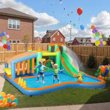 Kids PlayhouseInflatable Water Slide Bounce House 37508771