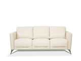 Malaga Cream Top Grain Leather Sofa B2726P498542