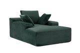 Oversized Chaise Lounge Chair Cozy Cloud Couch, Modern Plush Corduroy Upholstered Sleeper Sofa 74528186