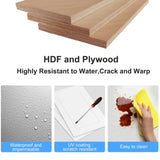 30 in. W x 21 in. D x 34.5 in. H in Shaker White Plywood Ready to Assemble Floor Vanity Sink Base 94545545