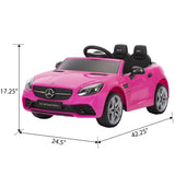 ZUN 12V Kids SLC300 Ride On Toy Car, Electric Battery Powered Vehicles with LED Lights, Horn, for W2181P143825