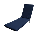 ZUN Outdoor Lounge Chair Cushion Replacement Patio Funiture Seat Cushion Chaise Lounge Cushion,NAVY BLUE 46805925