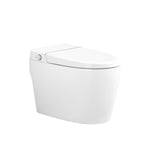 ZUN Smart Toilet Bidet Combo with Self-Cleaning Nozzle, Heated Seat, Night Light, Knob Control, Power W1219P243751