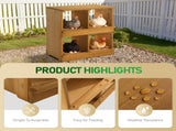 Nesting Boxes for Chickens, Wooden Chicken Nesting Box, Laying Eggs Nest Box for Chickens Hens 53791295