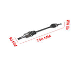 Front Left 27.91" CV Axle Shaft Fits for 2020-2023 Nissan Sentra 2.0L L4 Auto Trans FWD 39101-6LB0A 27366220