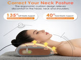 3 in 1 Massager Pillow with Vibration, Air Compression & Heat Therapy, Ergonomic Memory Foam 20140946
